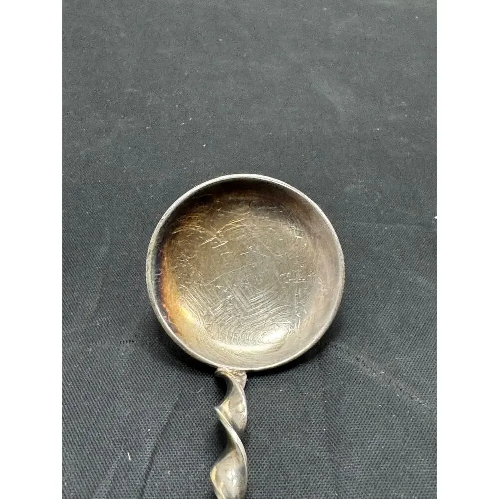 Vintage Thomsen Knudsen Kings Cross Norway TK 40G Silverplate Bonbon Spoon 5